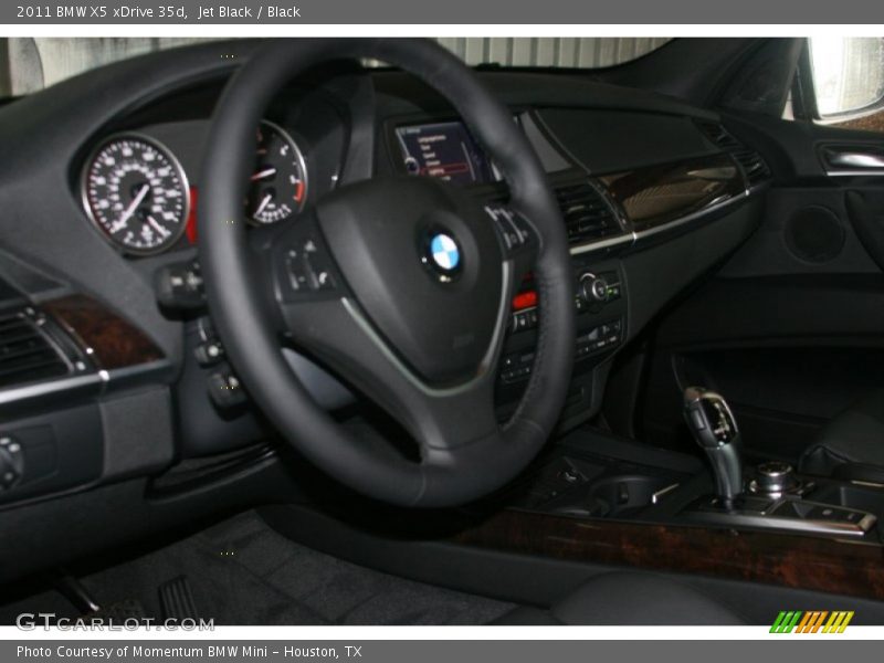 Jet Black / Black 2011 BMW X5 xDrive 35d