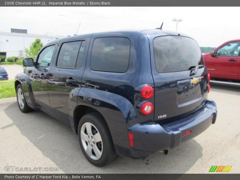 Imperial Blue Metallic / Ebony Black 2008 Chevrolet HHR LS