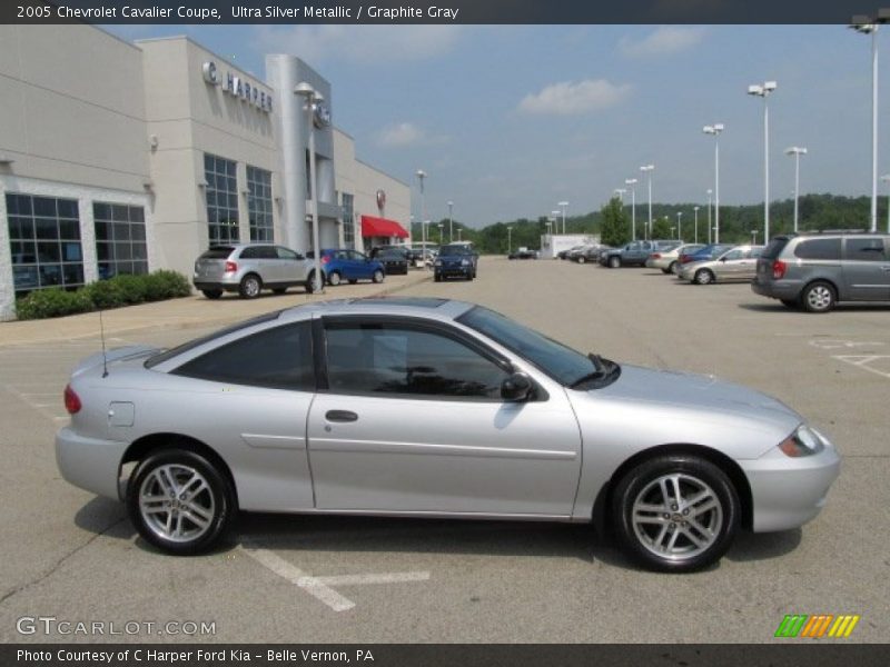 Ultra Silver Metallic / Graphite Gray 2005 Chevrolet Cavalier Coupe