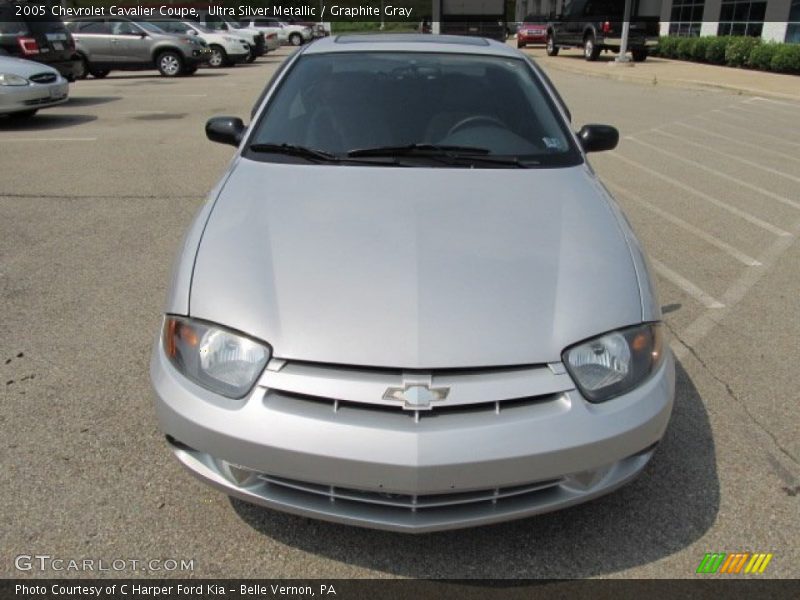 Ultra Silver Metallic / Graphite Gray 2005 Chevrolet Cavalier Coupe