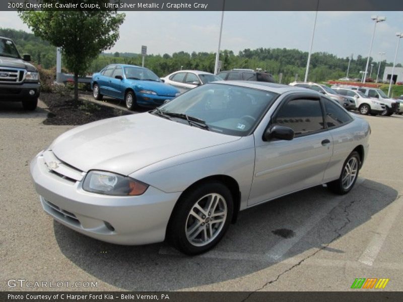 Ultra Silver Metallic / Graphite Gray 2005 Chevrolet Cavalier Coupe