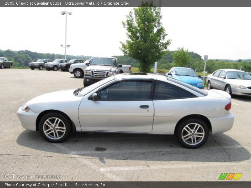 Ultra Silver Metallic / Graphite Gray 2005 Chevrolet Cavalier Coupe