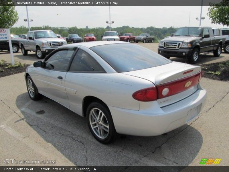 Ultra Silver Metallic / Graphite Gray 2005 Chevrolet Cavalier Coupe
