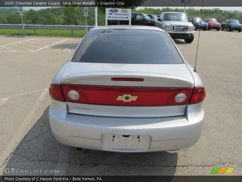 Ultra Silver Metallic / Graphite Gray 2005 Chevrolet Cavalier Coupe