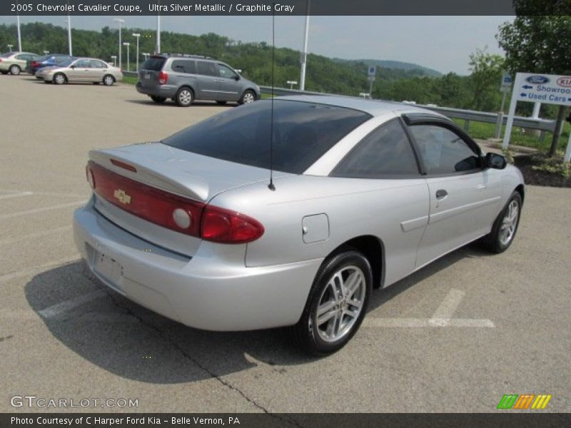 Ultra Silver Metallic / Graphite Gray 2005 Chevrolet Cavalier Coupe