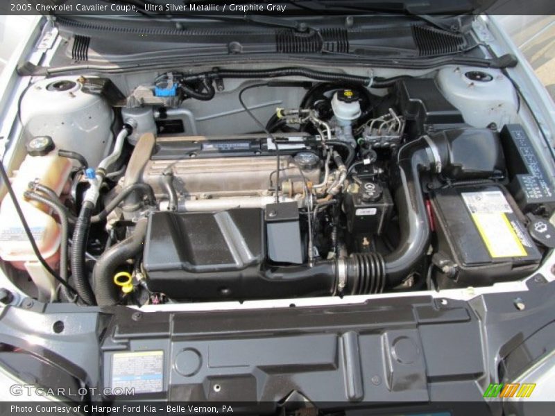 Ultra Silver Metallic / Graphite Gray 2005 Chevrolet Cavalier Coupe