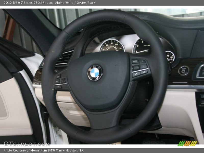 2012 7 Series 750Li Sedan Steering Wheel