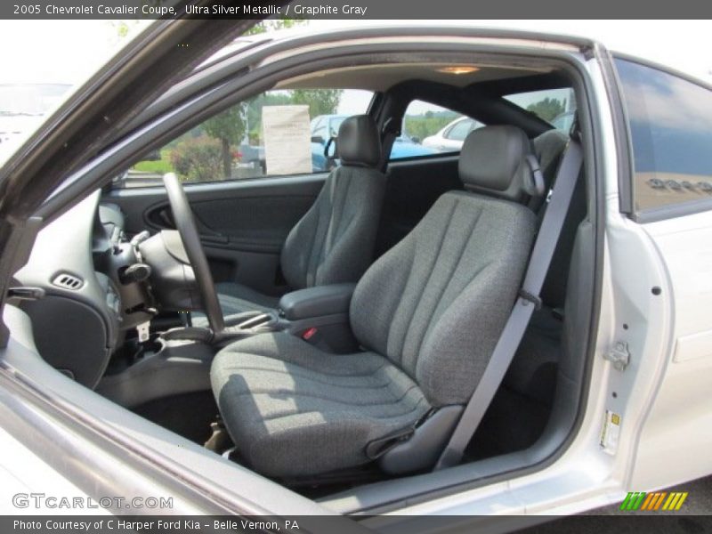 Ultra Silver Metallic / Graphite Gray 2005 Chevrolet Cavalier Coupe
