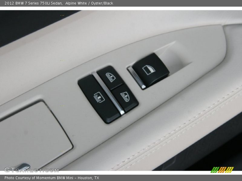 Alpine White / Oyster/Black 2012 BMW 7 Series 750Li Sedan
