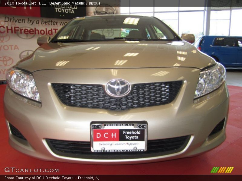 Desert Sand Metallic / Bisque 2010 Toyota Corolla LE