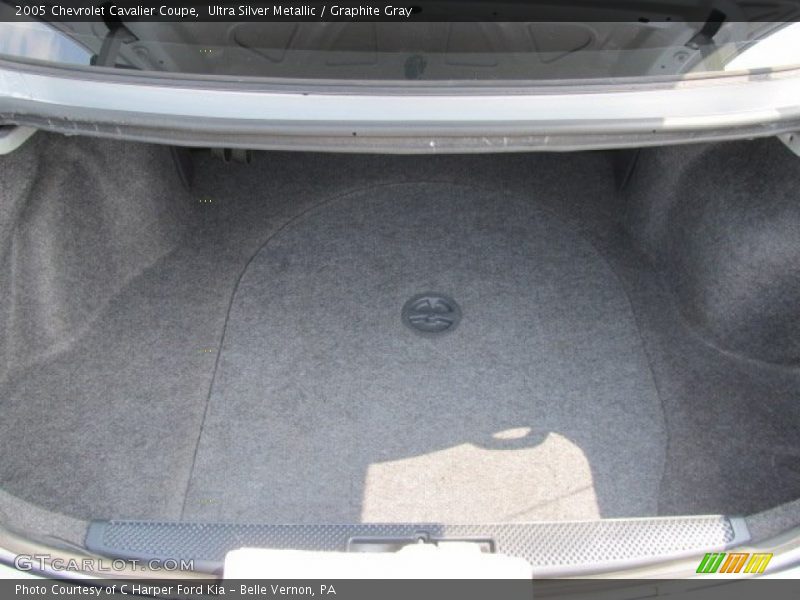 Ultra Silver Metallic / Graphite Gray 2005 Chevrolet Cavalier Coupe