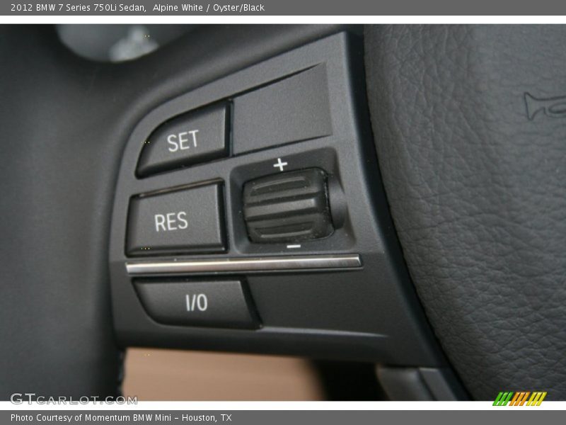 Alpine White / Oyster/Black 2012 BMW 7 Series 750Li Sedan