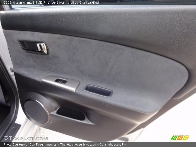 Sheer Silver Metallic / Charcoal/Red 2006 Nissan Altima 3.5 SE-R