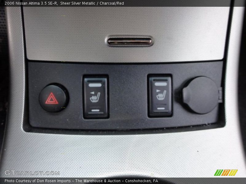 Sheer Silver Metallic / Charcoal/Red 2006 Nissan Altima 3.5 SE-R