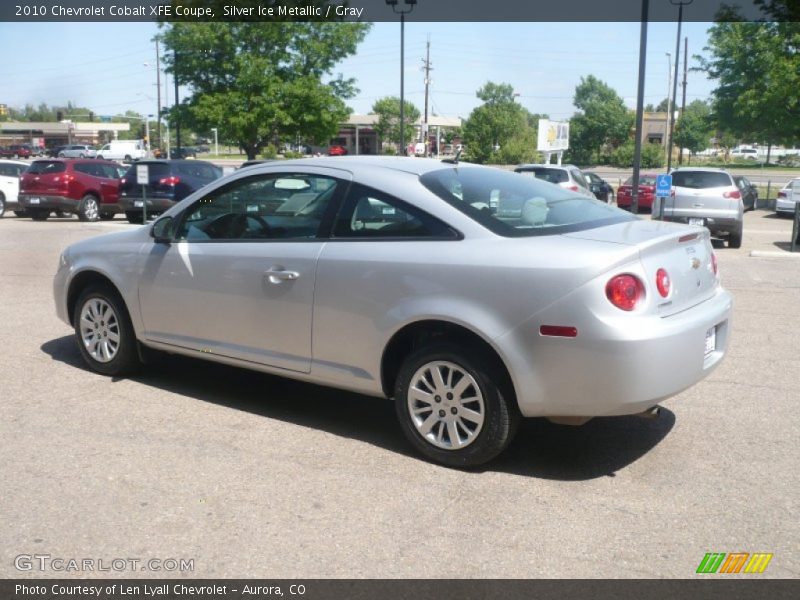 Silver Ice Metallic / Gray 2010 Chevrolet Cobalt XFE Coupe