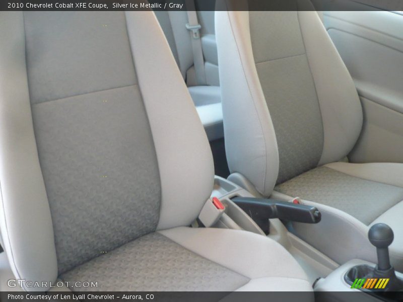 Silver Ice Metallic / Gray 2010 Chevrolet Cobalt XFE Coupe