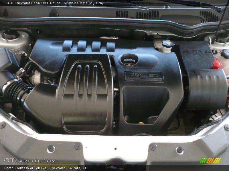 Silver Ice Metallic / Gray 2010 Chevrolet Cobalt XFE Coupe