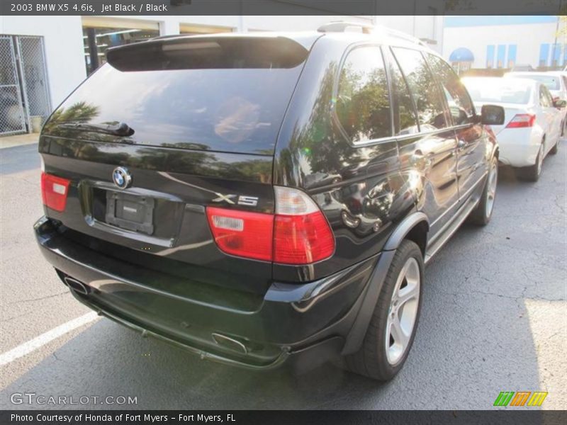 Jet Black / Black 2003 BMW X5 4.6is