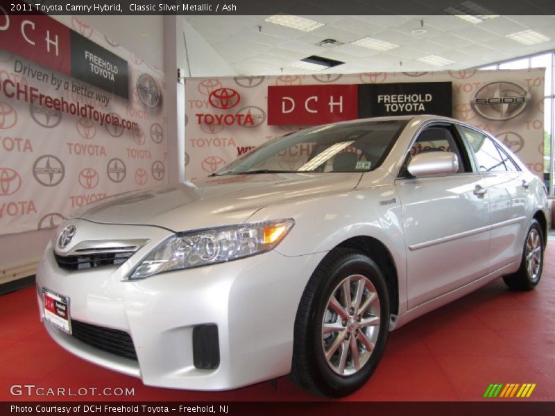 Classic Silver Metallic / Ash 2011 Toyota Camry Hybrid
