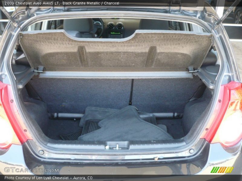 Black Granite Metallic / Charcoal 2009 Chevrolet Aveo Aveo5 LT