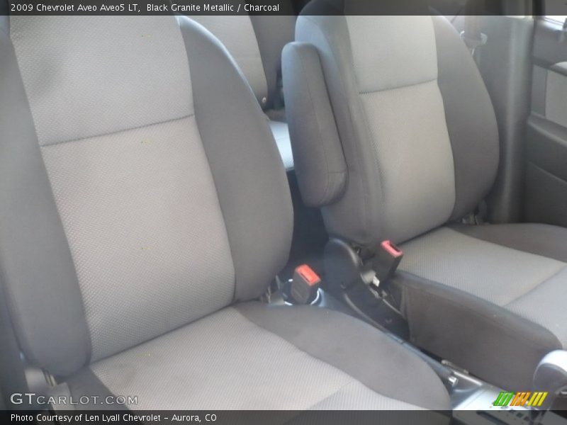 Black Granite Metallic / Charcoal 2009 Chevrolet Aveo Aveo5 LT