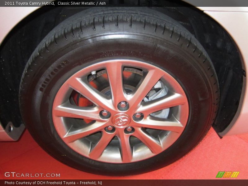 Classic Silver Metallic / Ash 2011 Toyota Camry Hybrid