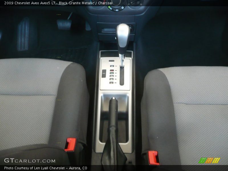 Black Granite Metallic / Charcoal 2009 Chevrolet Aveo Aveo5 LT