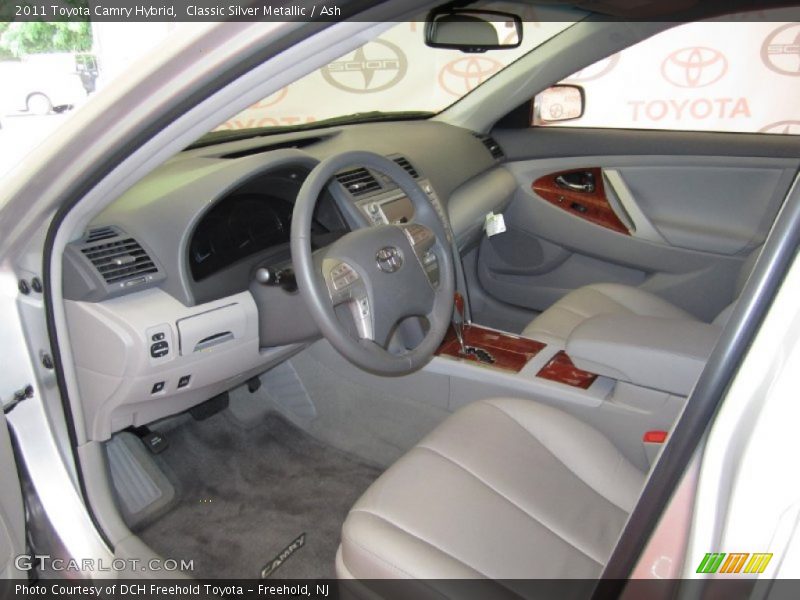 Classic Silver Metallic / Ash 2011 Toyota Camry Hybrid