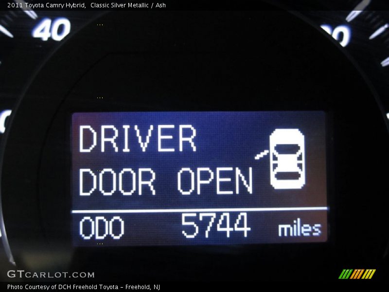 Classic Silver Metallic / Ash 2011 Toyota Camry Hybrid