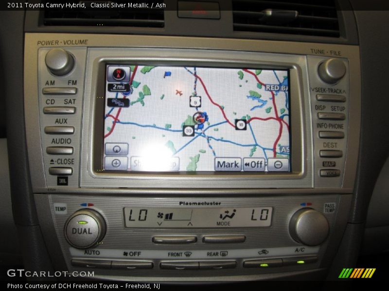 Navigation of 2011 Camry Hybrid