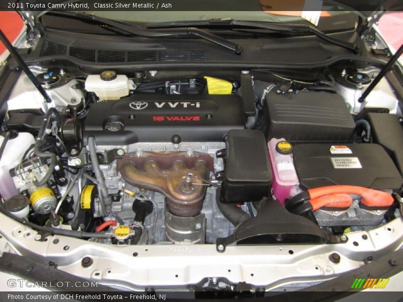  2011 Camry Hybrid Engine - 2.4 Liter H DOHC 16-Valve VVT-i 4 Cylinder Gasoline/Electric Hybrid