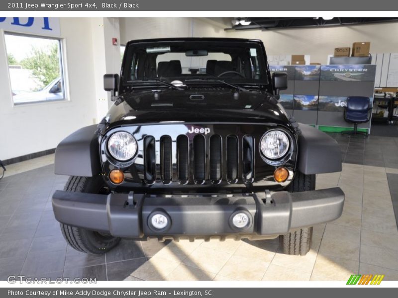 Black / Black 2011 Jeep Wrangler Sport 4x4
