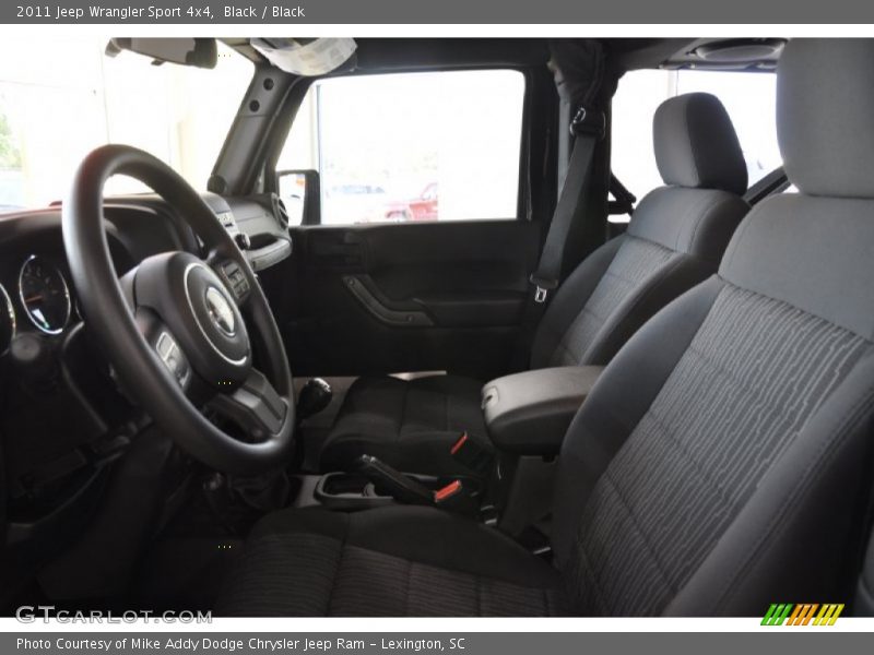 Black / Black 2011 Jeep Wrangler Sport 4x4