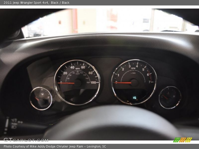 Black / Black 2011 Jeep Wrangler Sport 4x4