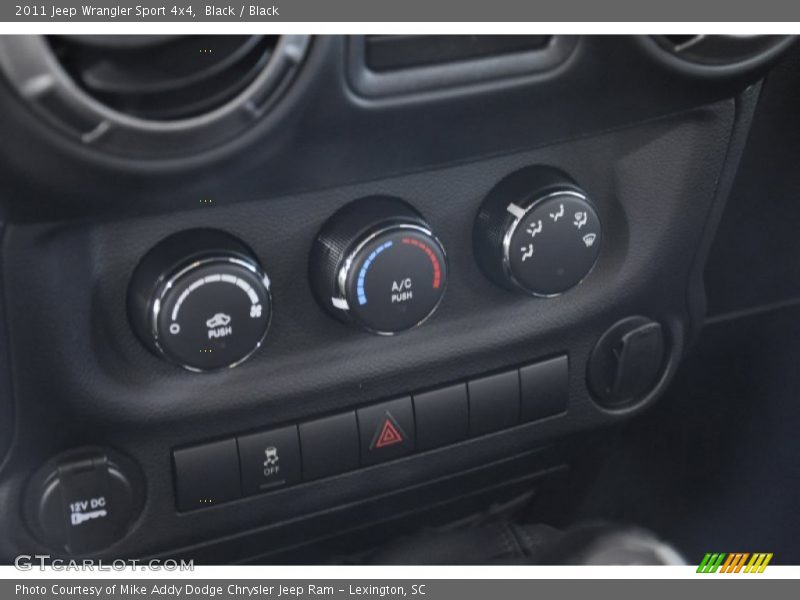 Black / Black 2011 Jeep Wrangler Sport 4x4