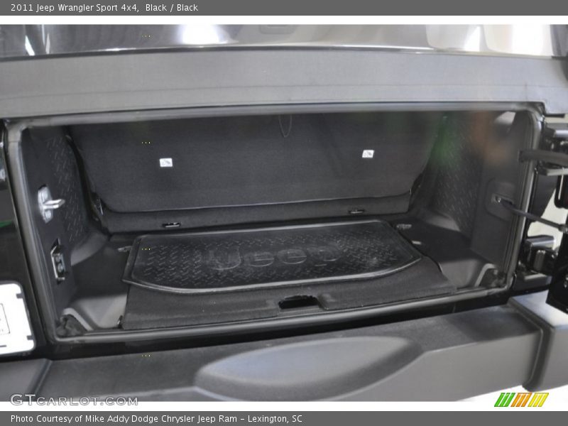 Black / Black 2011 Jeep Wrangler Sport 4x4