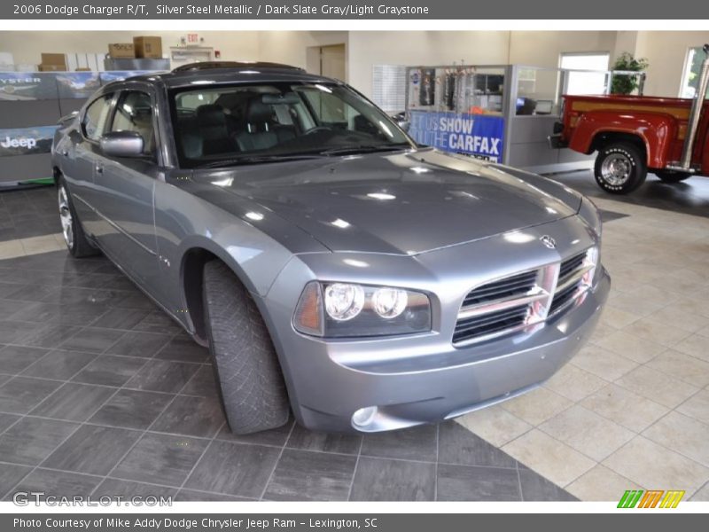 Silver Steel Metallic / Dark Slate Gray/Light Graystone 2006 Dodge Charger R/T