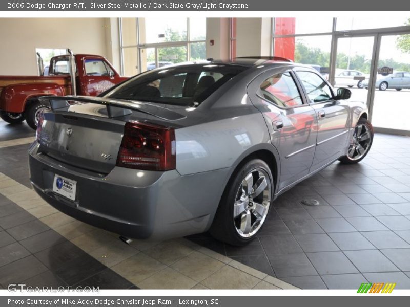 Silver Steel Metallic / Dark Slate Gray/Light Graystone 2006 Dodge Charger R/T
