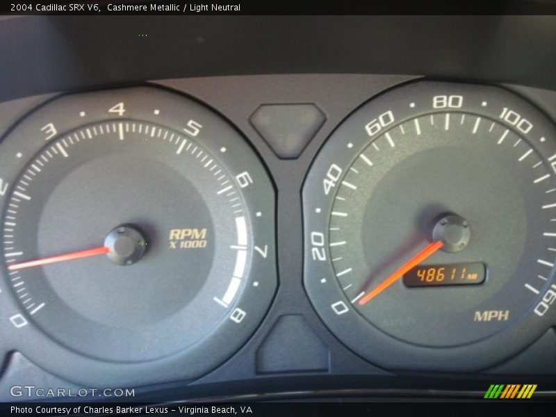 Cashmere Metallic / Light Neutral 2004 Cadillac SRX V6