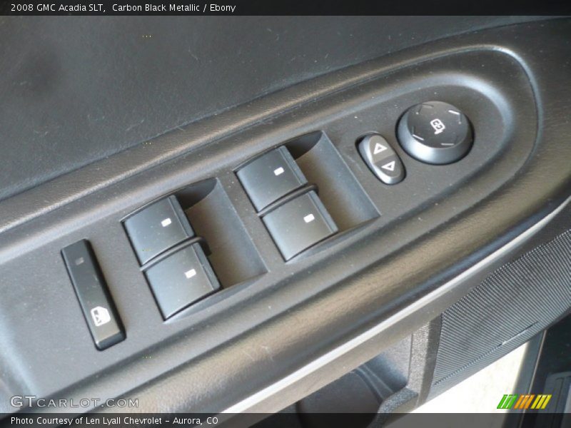 Carbon Black Metallic / Ebony 2008 GMC Acadia SLT