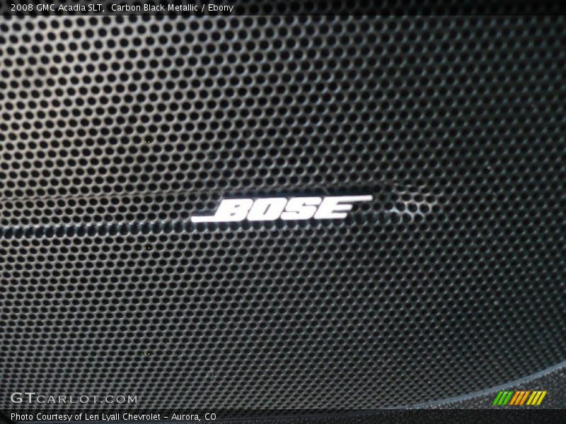 Carbon Black Metallic / Ebony 2008 GMC Acadia SLT