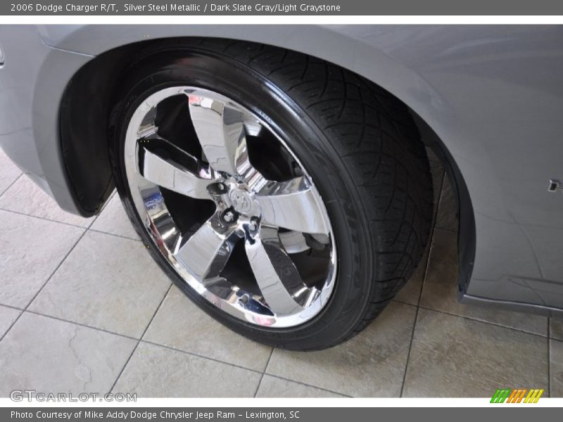 Silver Steel Metallic / Dark Slate Gray/Light Graystone 2006 Dodge Charger R/T
