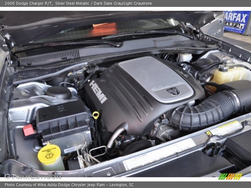Silver Steel Metallic / Dark Slate Gray/Light Graystone 2006 Dodge Charger R/T