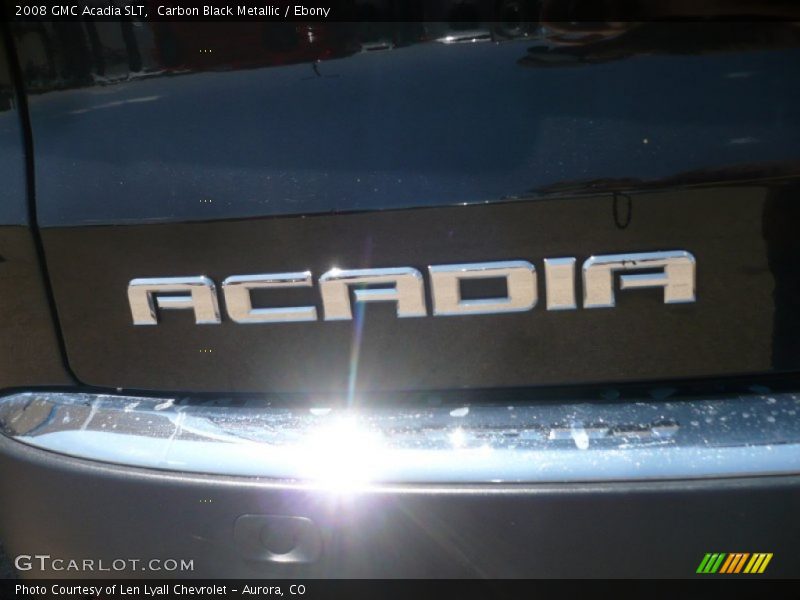 Carbon Black Metallic / Ebony 2008 GMC Acadia SLT