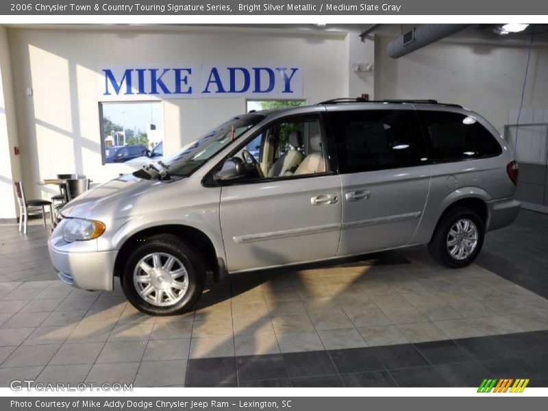 Bright Silver Metallic / Medium Slate Gray 2006 Chrysler Town & Country Touring Signature Series