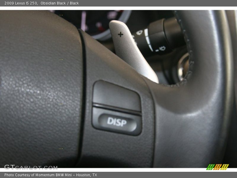 Obsidian Black / Black 2009 Lexus IS 250
