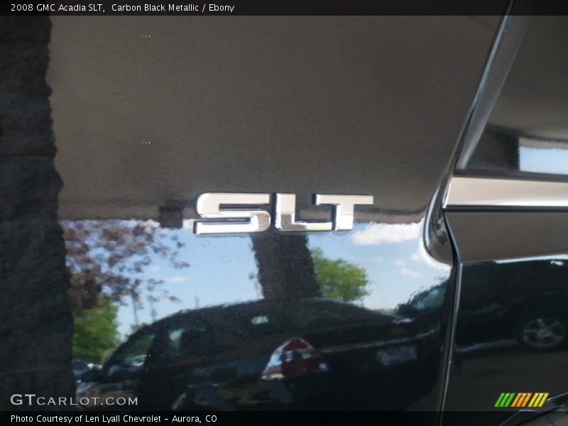 Carbon Black Metallic / Ebony 2008 GMC Acadia SLT