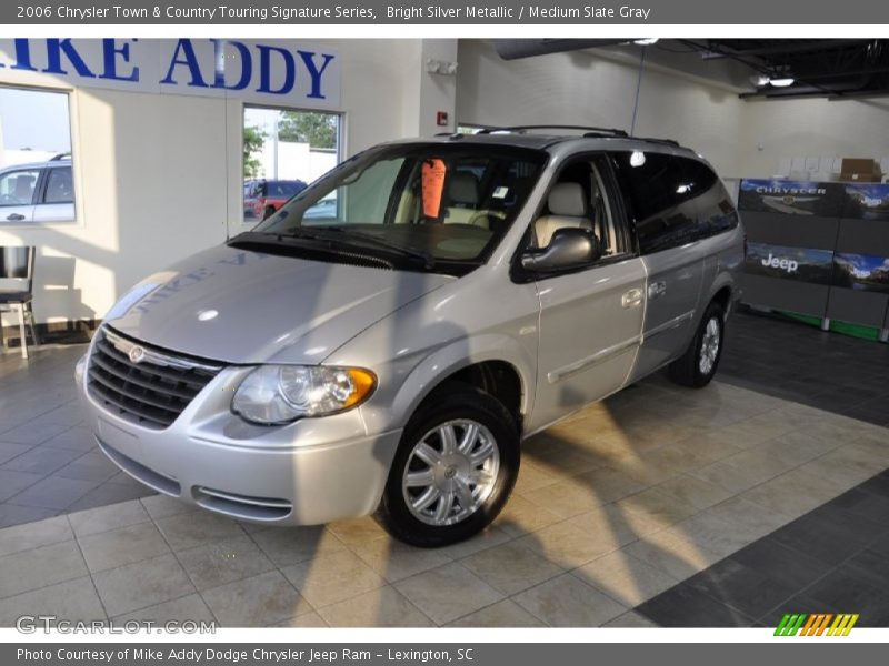 Bright Silver Metallic / Medium Slate Gray 2006 Chrysler Town & Country Touring Signature Series