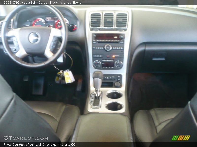 Carbon Black Metallic / Ebony 2008 GMC Acadia SLT