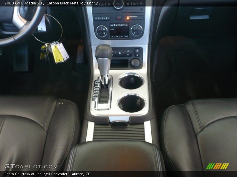 Carbon Black Metallic / Ebony 2008 GMC Acadia SLT